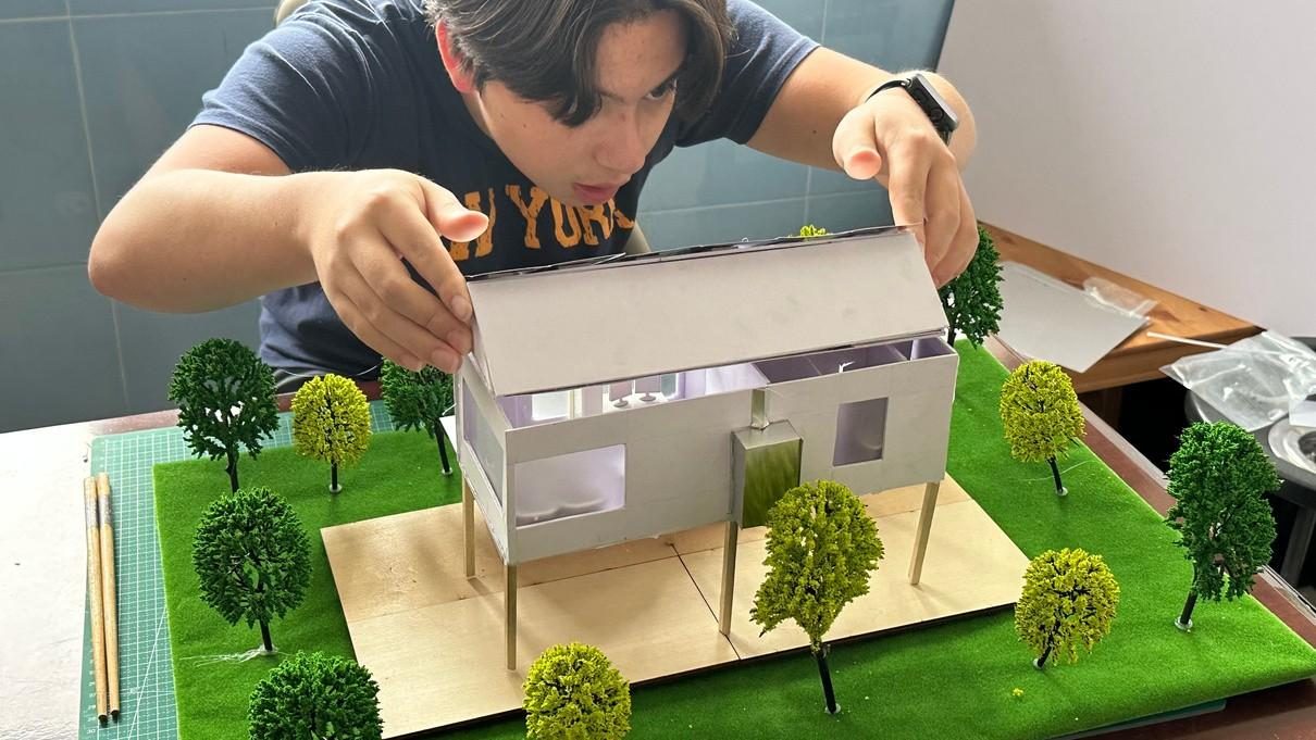 Working on the model