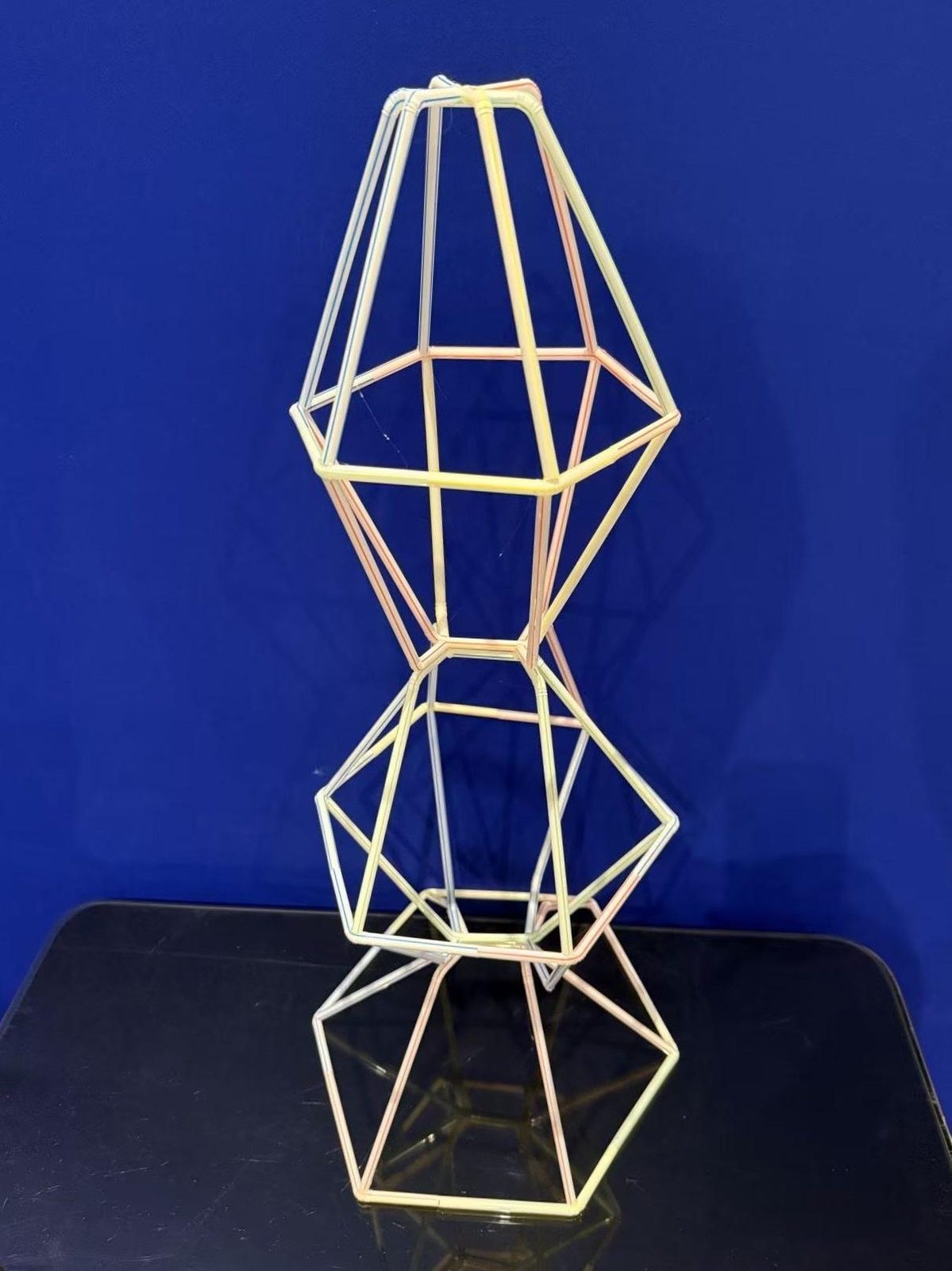 Orbital Spire — straw model