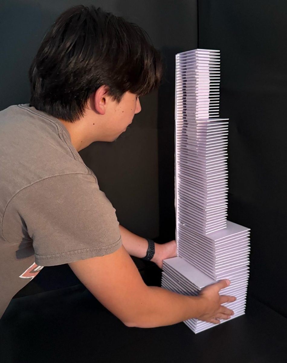 Testing the stack by hand — plates, joins, weight