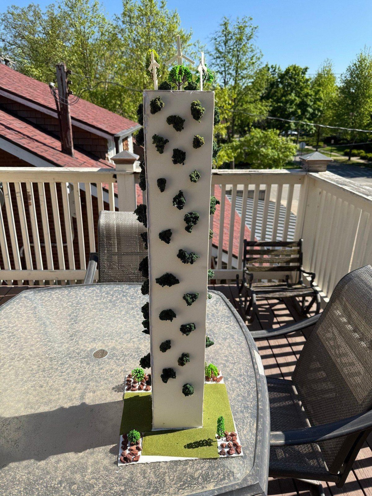 Vertical Biosphere — the vegetated tower